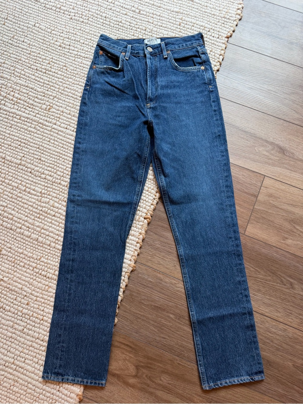 AGOLDE Remy High Rise Straight Leg Jeans - Picture 4 of 6